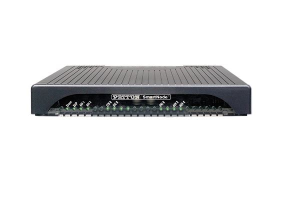 Patton SmartNode 4171, VoIP Gateway, 2ETH, 2 E1/T1 PRI, 30 Channels, HPC