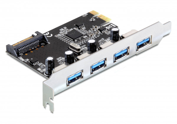 Con USB 3.0 - PCI-E Karte - 4 Port *DeLock*