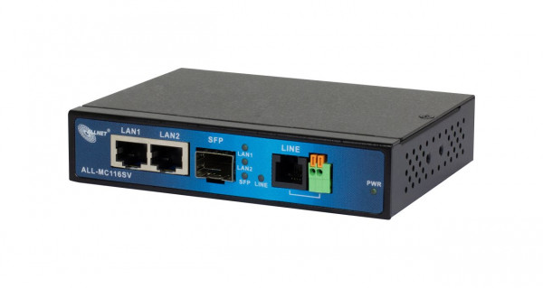 ALLNET ISP Bridge Modem VDSL2 mit Vectoring/Point-to-Point Slave-Modem "unmanaged "ALL-MC116SV-VDSL