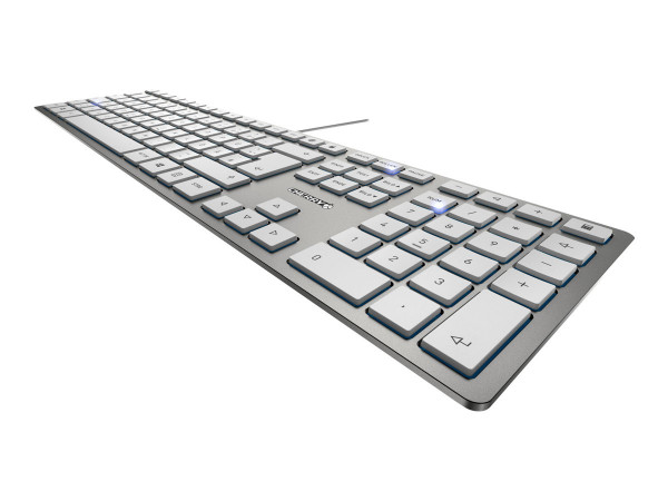 Cherry Tastatur KC 6000 slim/Mac - USB *silber*