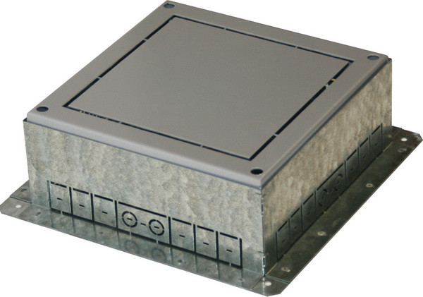 TEM Serie Modul Bodendose FLOOR BOX FLANGEMT 14 H=88mm