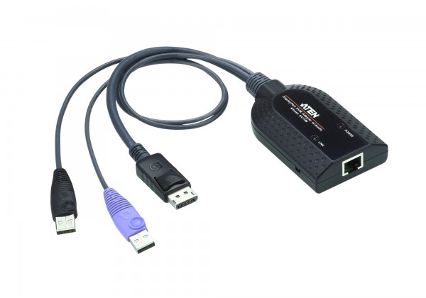 Aten KVM-Switch.zbh.Adapter Cable TP USB+DP(Displayport), (unterstützt Smart Card Leser und Audio