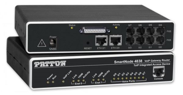 Patton SmartNode 4834, 4 FXS VoIP IAD, V.35