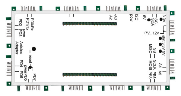 Brick’R’knowledge 4duino Brick ohne 4dduino