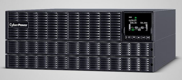 CyberPower USV, OLS Tower/19"-Serie, 6000VA/600W, 4HE, On-Line, LCD, USB/RS232, 1-phasig